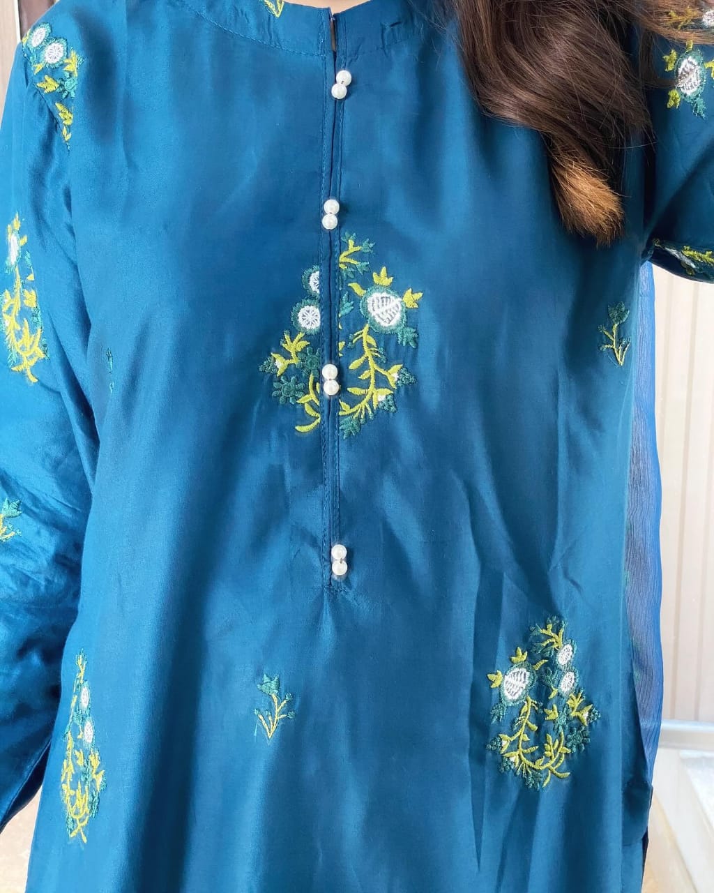 TULIP EMBROIDERED 2-piece Stitched Dress Premium Quality