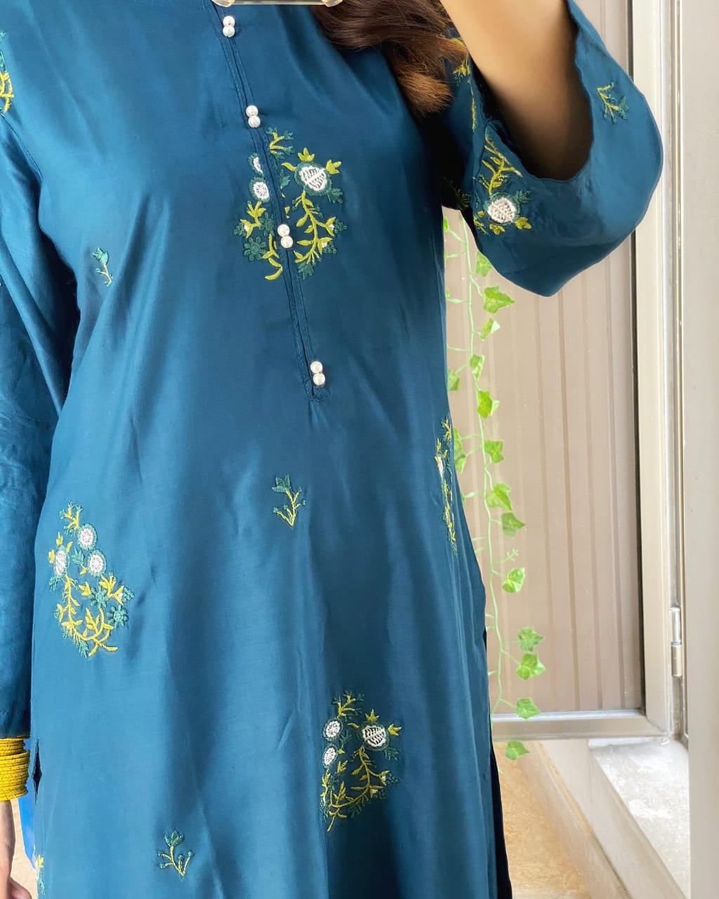 TULIP EMBROIDERED 2-piece Stitched Dress Premium Quality