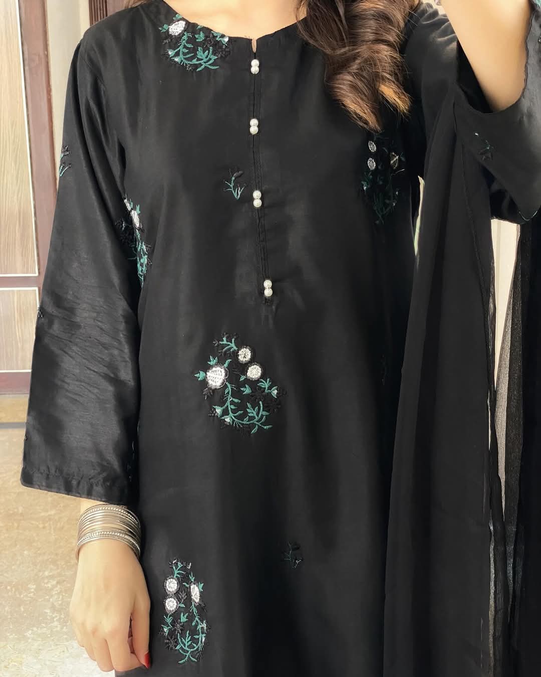 TULIP EMBROIDERED 2-piece Stitched Dress Premium Quality